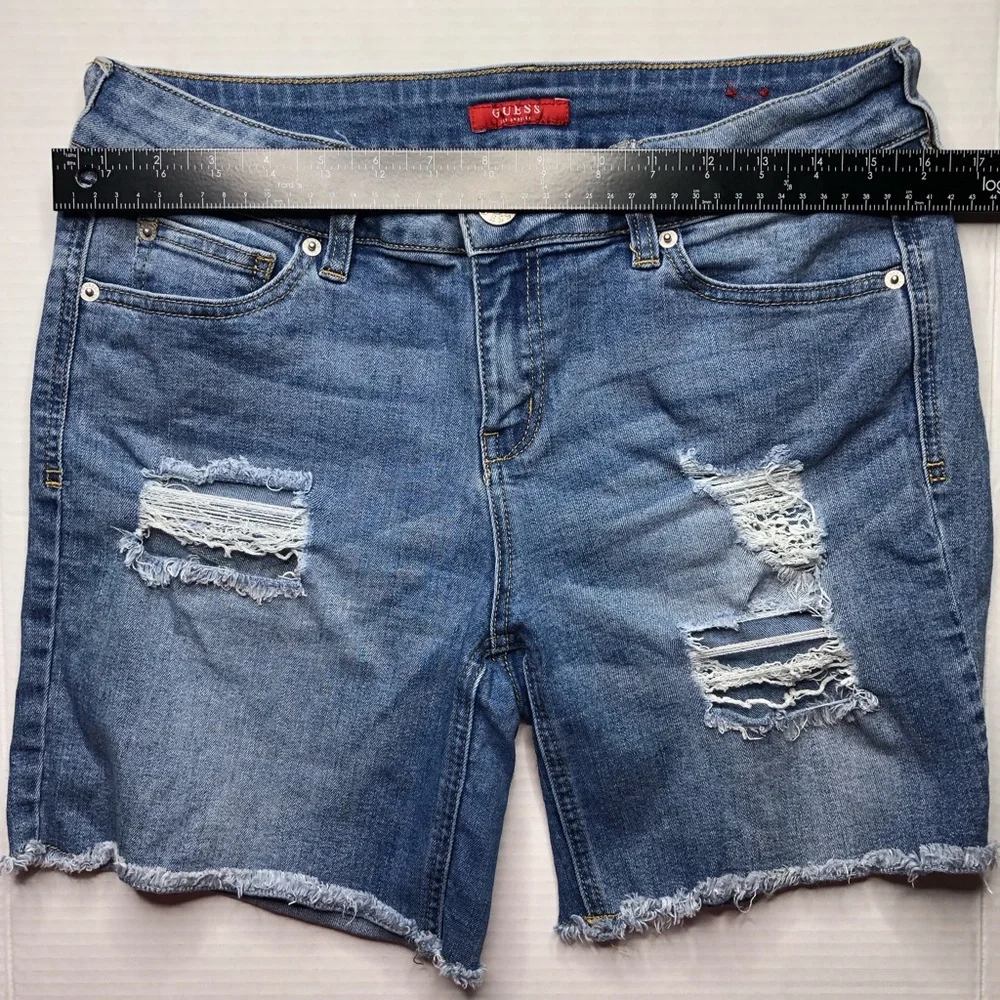 Guess Bermuda Blue Denim Size 30 Shorts